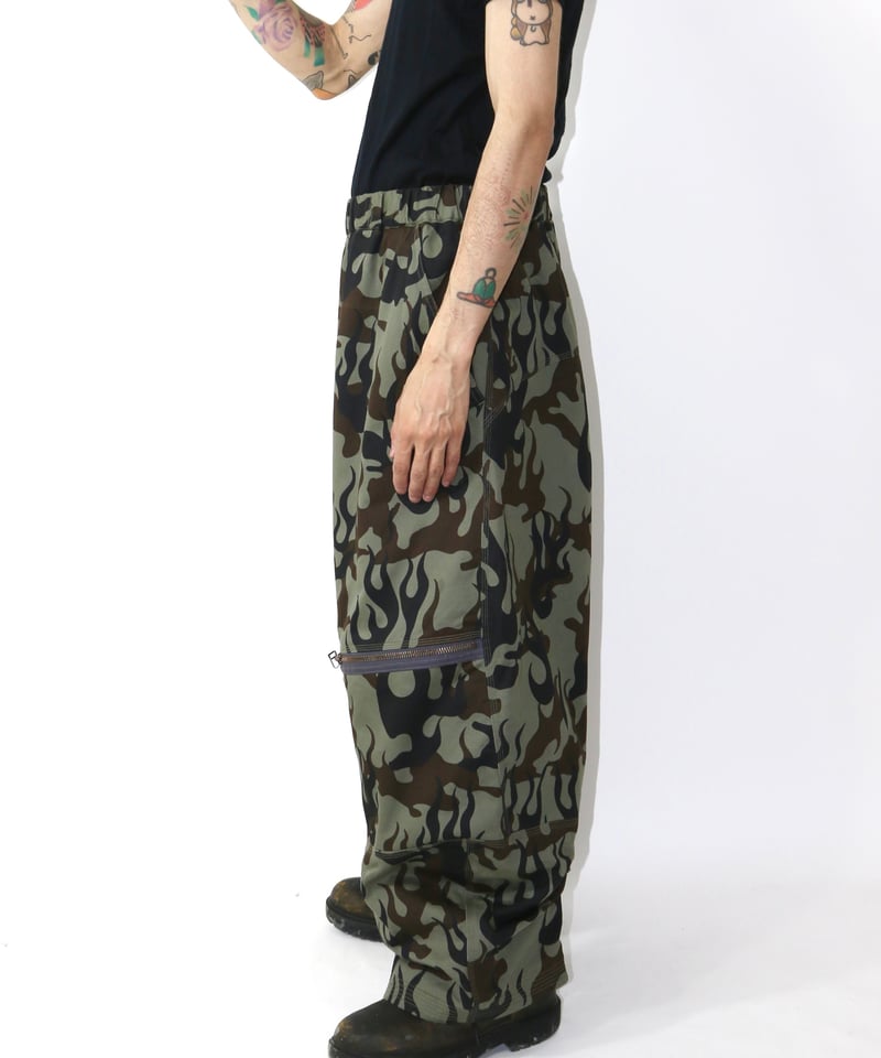LAST1】NAM SHRINKED BAGGIES - FIRE CAMO | 45do｜