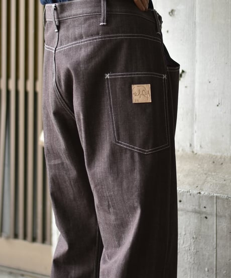 Willow Pants P-040 brown denim