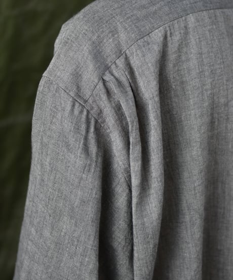 Gorsch the merry coachman  Yak Mixed L/C Wide Silhouette Open Collar Shirt