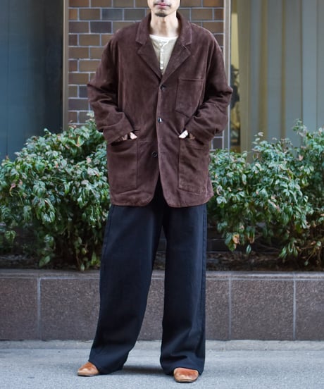 CCU TAILORED JKT3B -SHEEP SUEDE