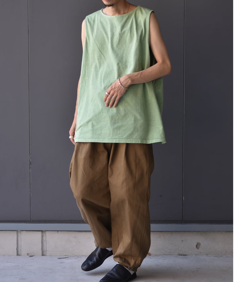 ANDER SLEEVELESS POISON TEE | 45do｜refomed・Gors