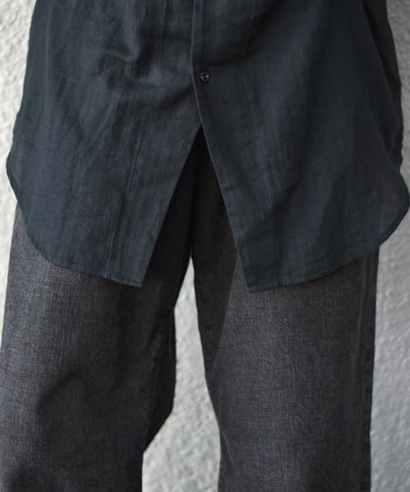 Gorsch the merry coachman  Panama Cotton Breath Collar Shirt