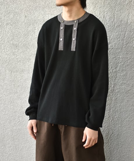 refomed FRESH MAN HENLEY NECK