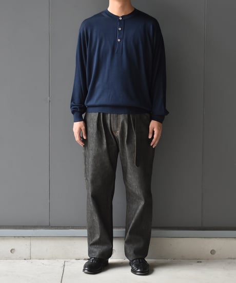 MEIAS  SILK HENLEY NECK PO