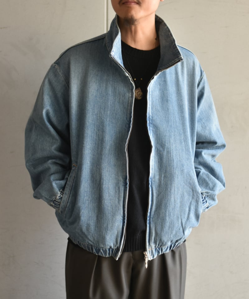 superNova. Denim track jacket - Old vintage was