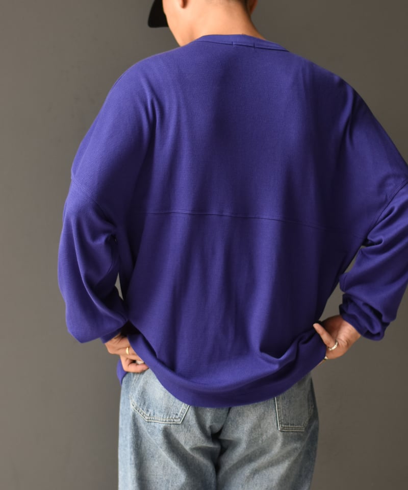 ULTERIOR C/CASH HONEYCOMB FOOTBALL TEE | 45do｜