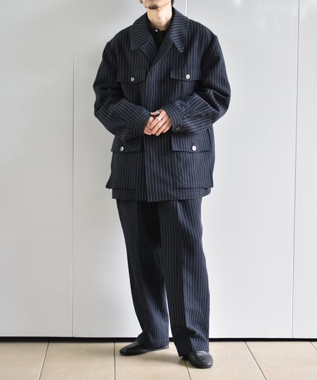 【LAST1】NEZU YOHIN TEN  ウールリネントロピカルパンツ