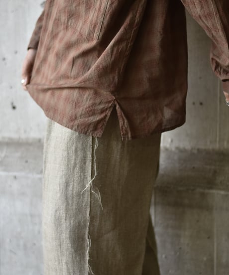 yose  COTTON SILK P/O SHIRT