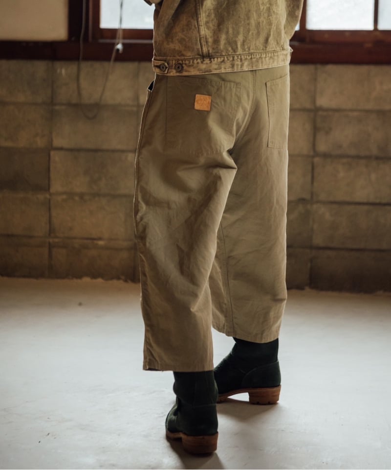 Willow Pants P-029 khaki | 45do｜ULTERIOR・refome