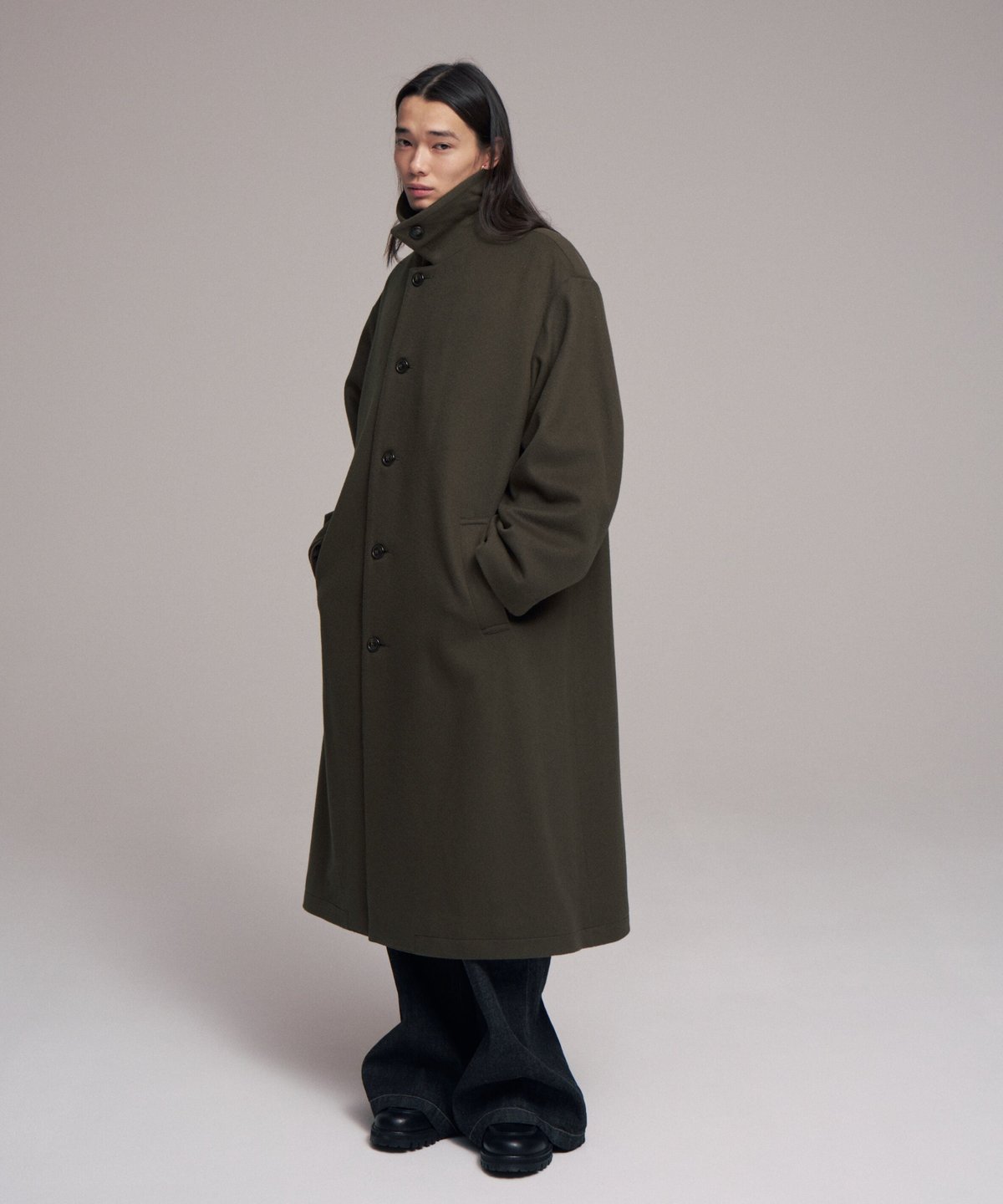 superNova. Bal collar coat - Melton | 45do｜ULTE