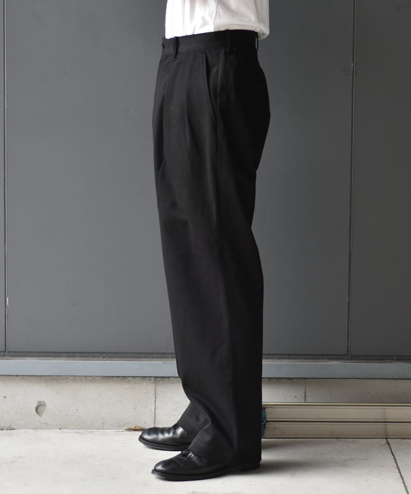 パンツ Ulterior WASHED SUVIN TWILL 52 TROUSERS パンツ Ulterior WASHED SUVIN TWILL 52 TROUSERS ULTERIOR