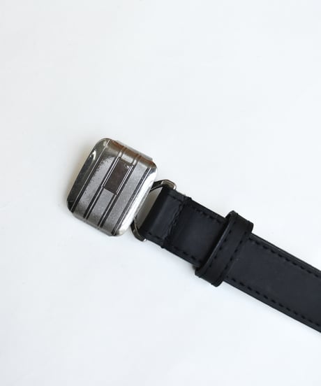 CCU SLIDE BUCKLE BELT -COW SKIN BY GUIDI