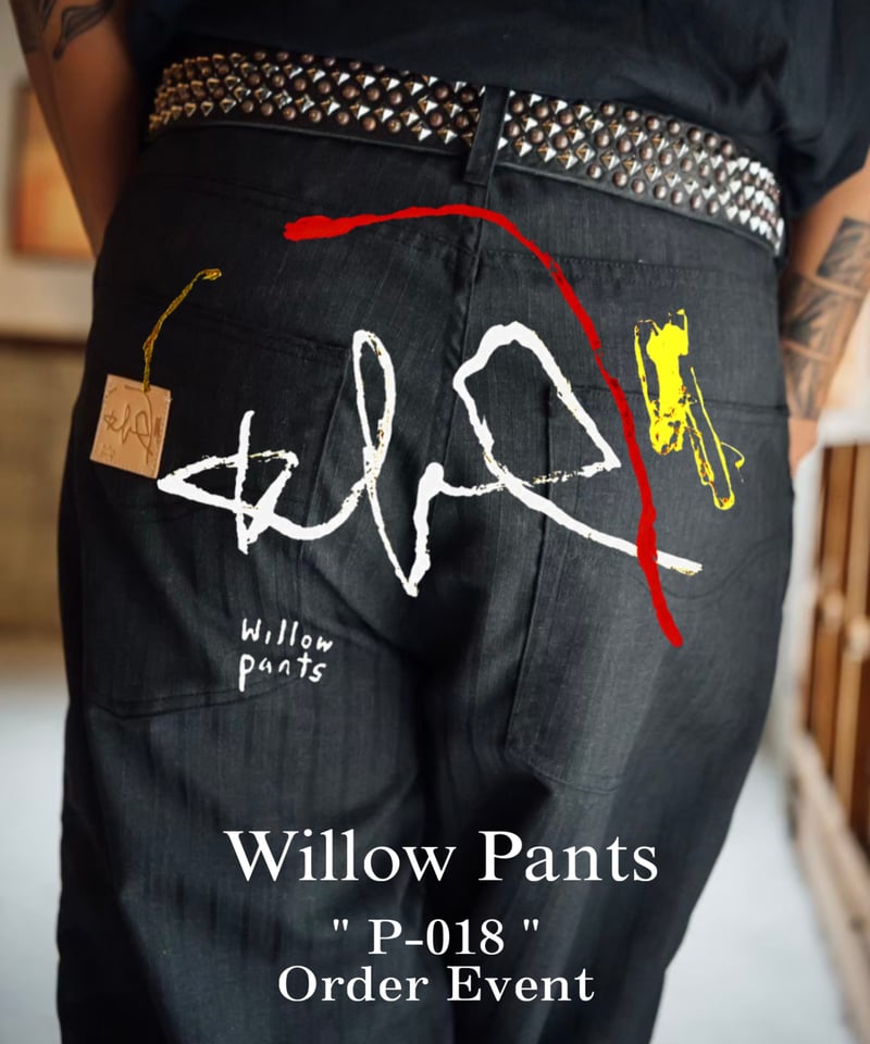 12/9 21時まで】※受注生産Willow Pants 