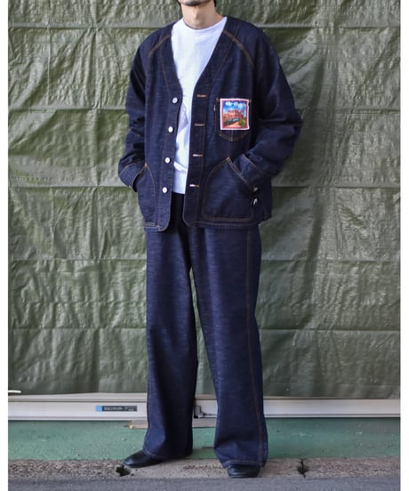 TUITACI INLAY DENIM WIDE JEAN “Bisbee”