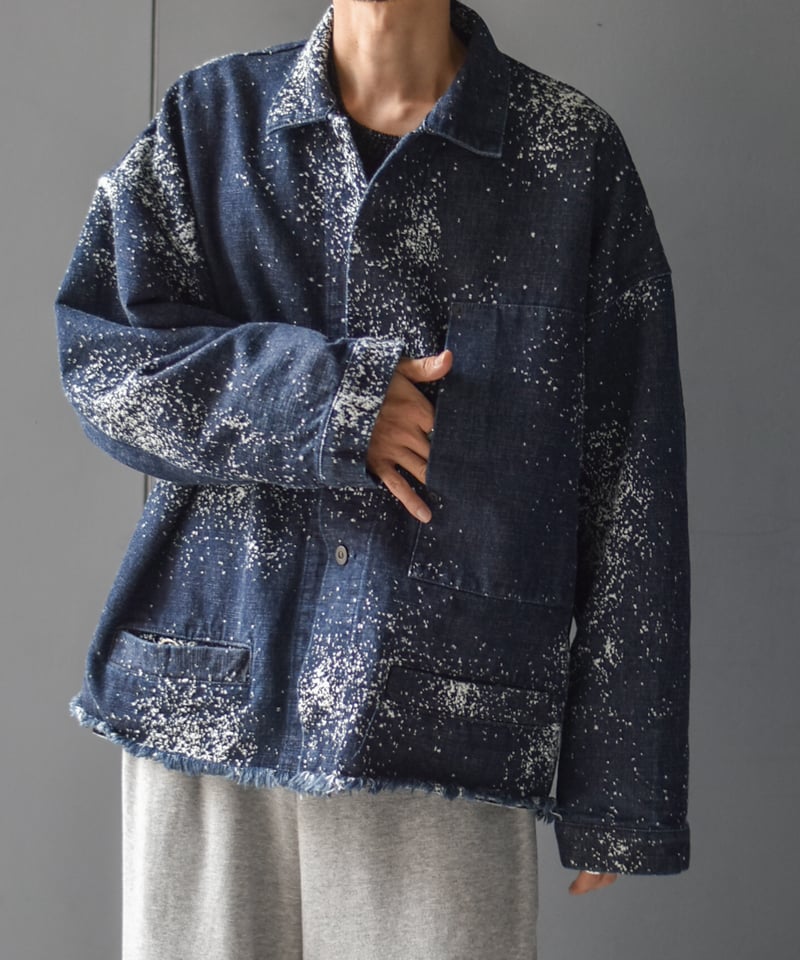 LAST1】Dulcamara グラニュールデニムカバーオール-Rigid | 45do｜U