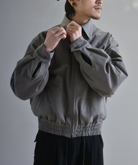 RICE NINE TEN  ZIP UP SHORT BLOUSON