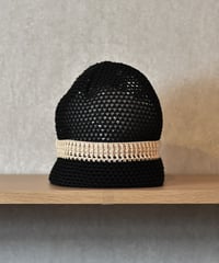 Indietro Association crochet Knit Cap