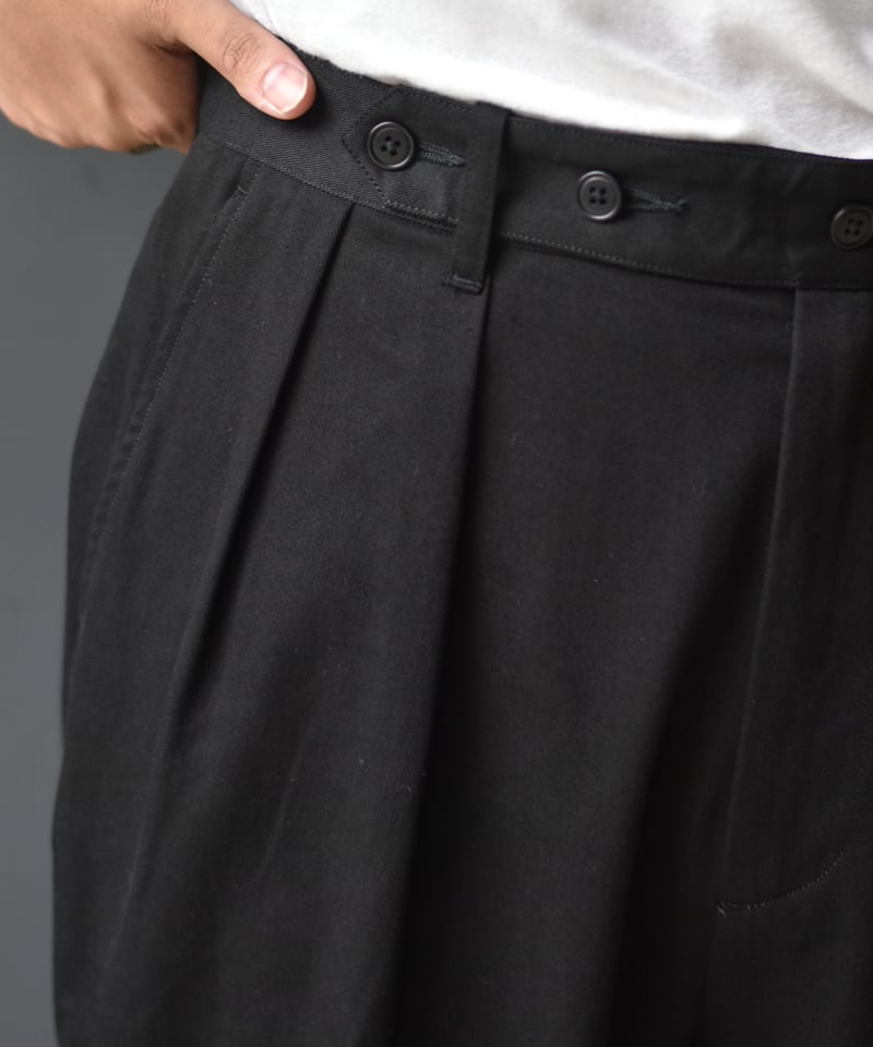 パンツ Ulterior WASHED SUVIN TWILL 52 TROUSERS パンツ Ulterior WASHED SUVIN TWILL 52 TROUSERS ULTERIOR