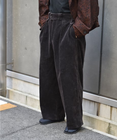 【LAST1】NEZU YOHIN TEN C/Liコーデュロイタンゴパンツ -45do exclusive