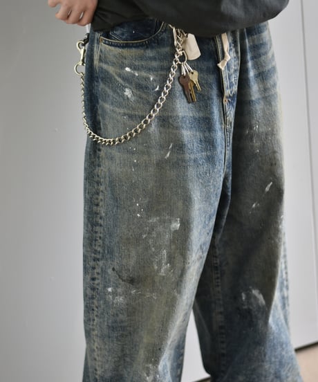 refomed FRESH MAN DENIM WIDE PANTS "PAINT"