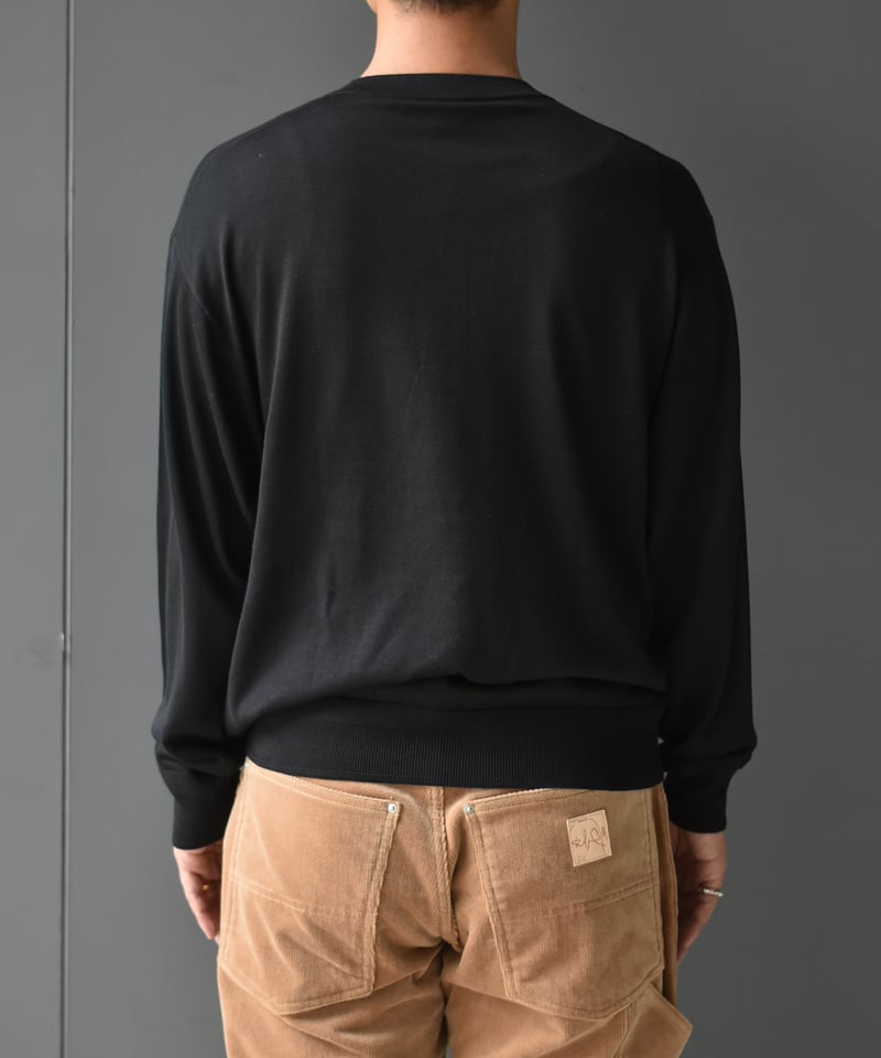 MEIAS SILK HENLEY NECK PO | 45do｜refomed・Gorsc