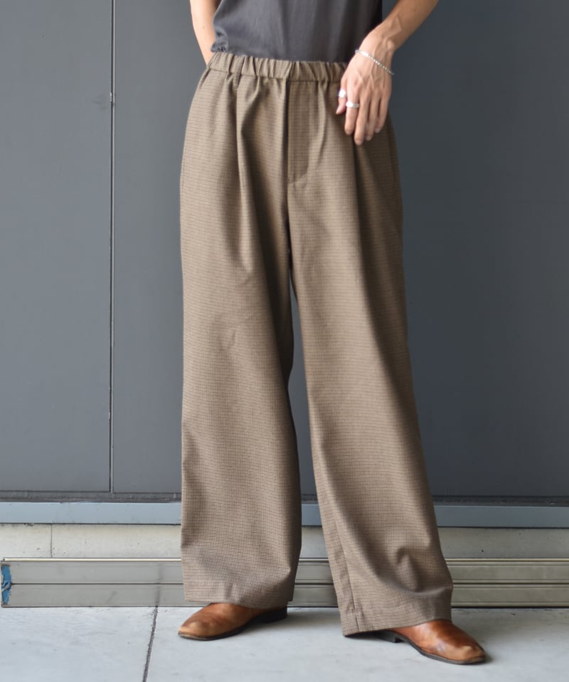 CLUBHAUS X Soglia Easy Pants Lサイズ CLUBHAUS x Soglia Center Press Easy Pants
