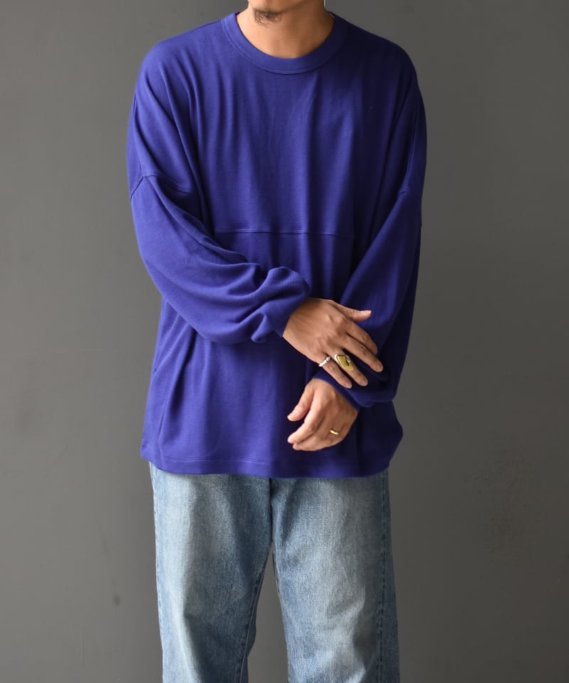 ULTERIOR C/CASH HONEYCOMB FOOTBALL TEE | 45do｜