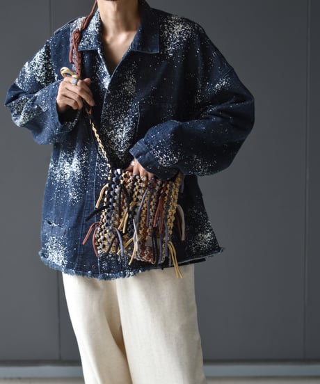 B:BY PROJECT1000 "MACRAME SHOULDER"