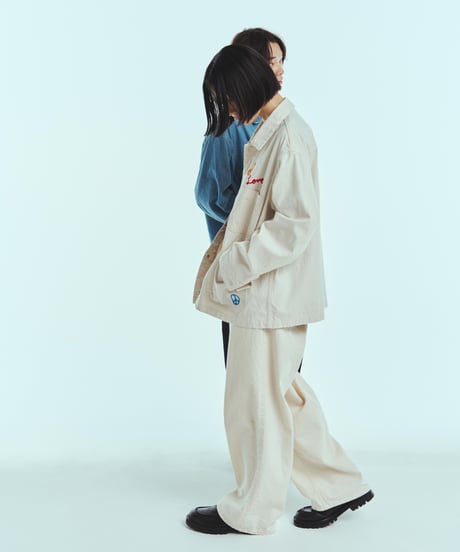 superNova. Embroidered coverall jacket -  Duck canvas