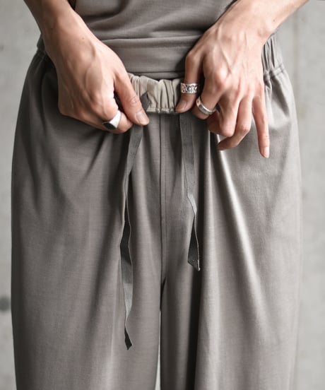 Gorsch the merry coachman Merino Wool Knit Easy Trousers