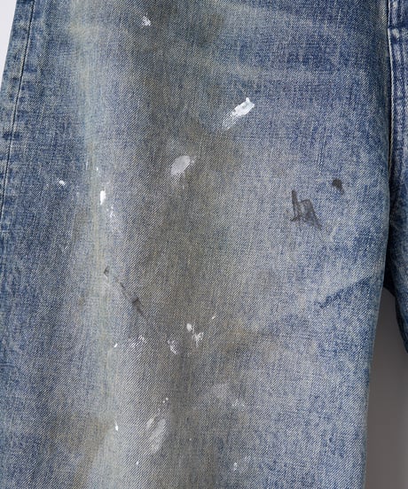 refomed FRESH MAN DENIM WIDE PANTS "PAINT"