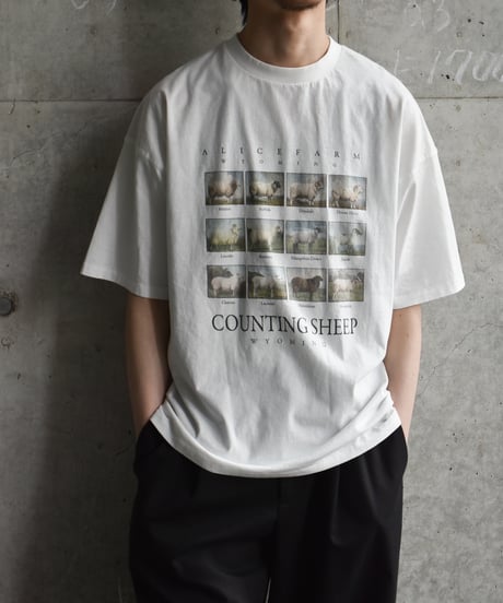 KYOU "TEE-NS".11 Counting sheep Tee