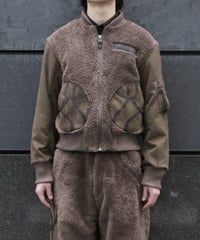 ULTERIOR WOOL SILK MESH SH-COVERALL | 45do｜ULT