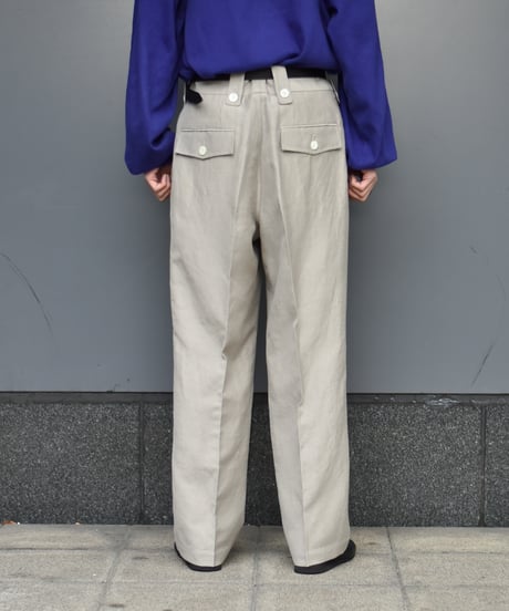 【LAST1】NEZU YOHIN TEN  ウールリネントロピカルパンツ