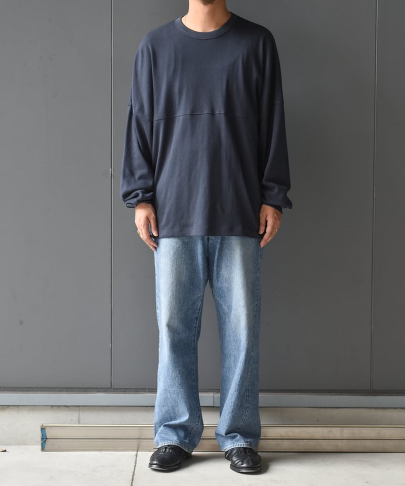 ULTERIOR C/CASH HONEYCOMB FOOTBALL TEE | 45do｜