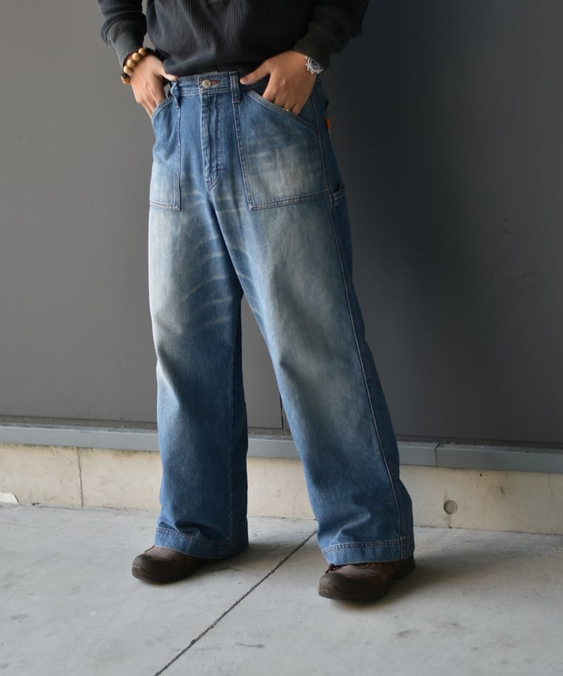 RICE NINE TEN FADED PAINTER JEANS | 45do