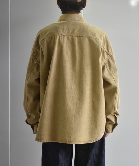 nakedgauge ZIMBABWE COTTON DENM OVERSIZED S-BLOLSON