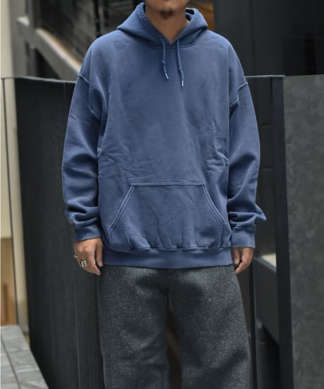 OCTANT HOODIE SWEAT-W-pigment dye