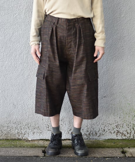 O project CARGO SHORT PANTS /MELANGE DENIM