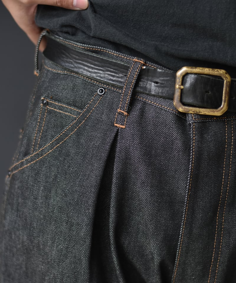 Willow Pants P-035 BLK-DENIM | 45do｜ULTERIOR・re