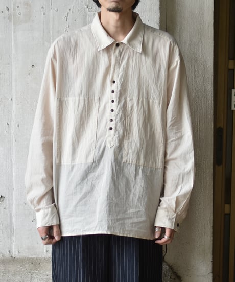 yose  COTTON SILK P/O SHIRT
