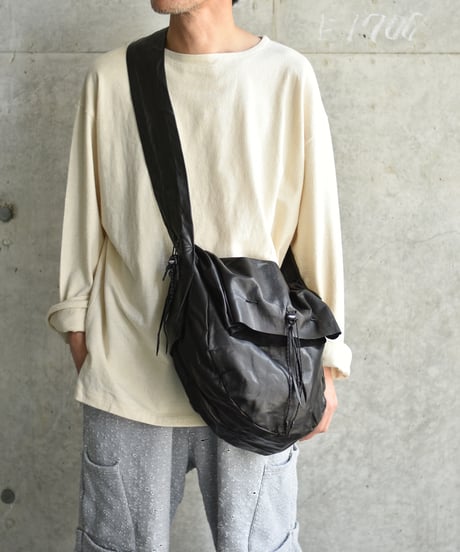 B:TOGETHER "BIG KINCHAKU" LEATHER