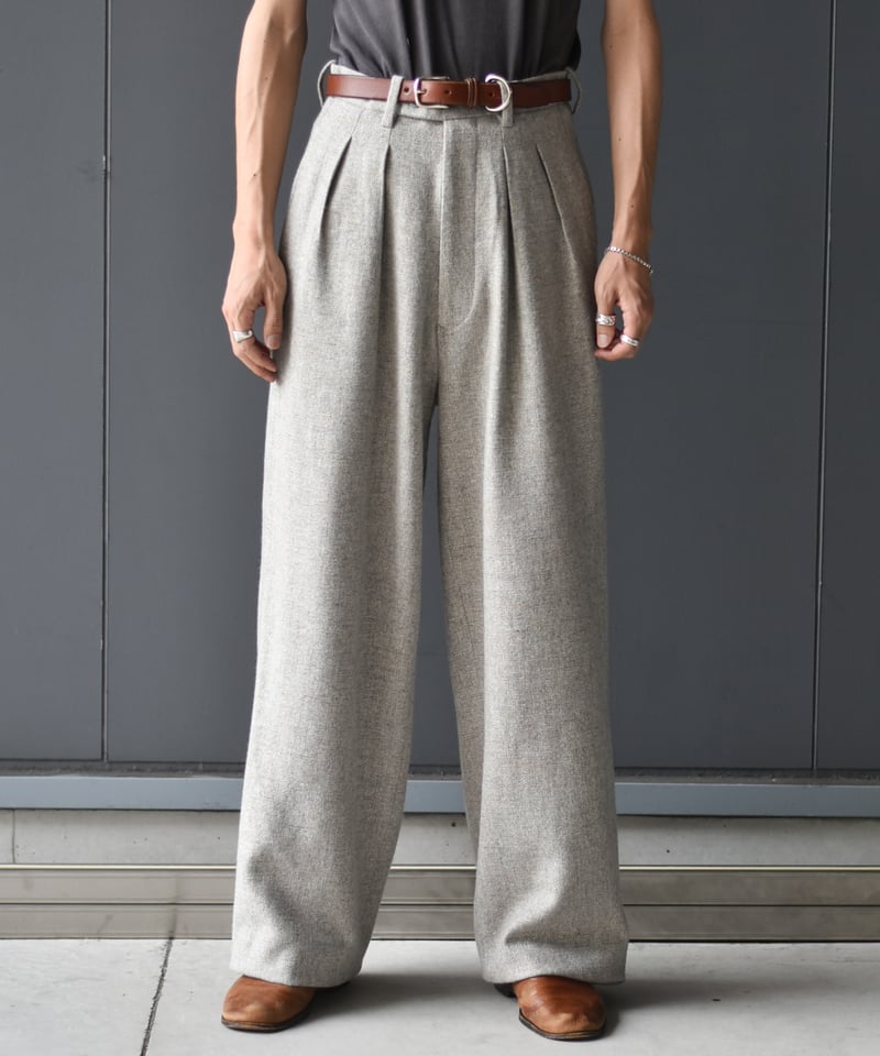 m's braque TUCKED BAGGY PANTS | 45do｜ULTERIOR・r