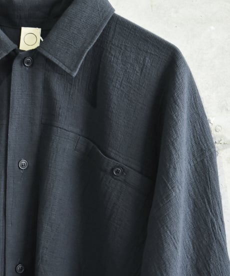 O project  OVERSIZED SHORT SLEEVE SHIRTS/FINE STRIP