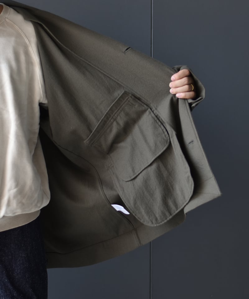 LAST1】O project BLAZER JACKET / BRUSHED SOFT