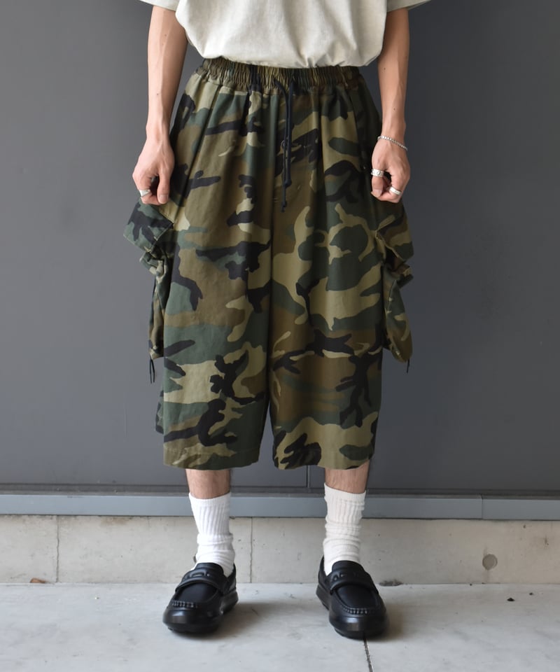 refomed kinchaku trunks カーゴ　ショーツ KINCHAKU DUCK TRUNKS(2 BLACK): refomed: MENS｜CONZ ONLINE STORE