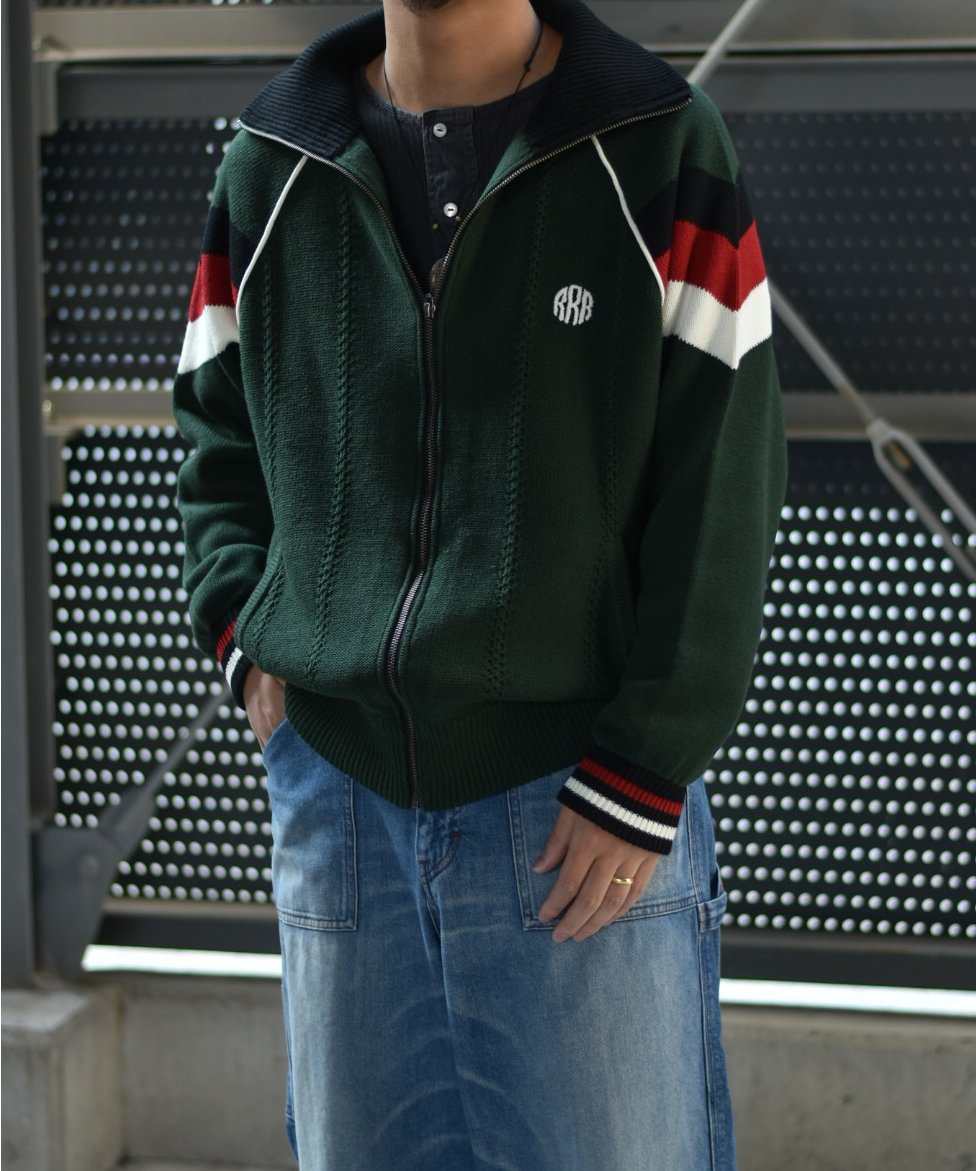 d*3様 RICE NINE TEN KNITTING TRACK JACKET LAST1】RICE NINE TEN KNITTED TRACK JACKET | 45