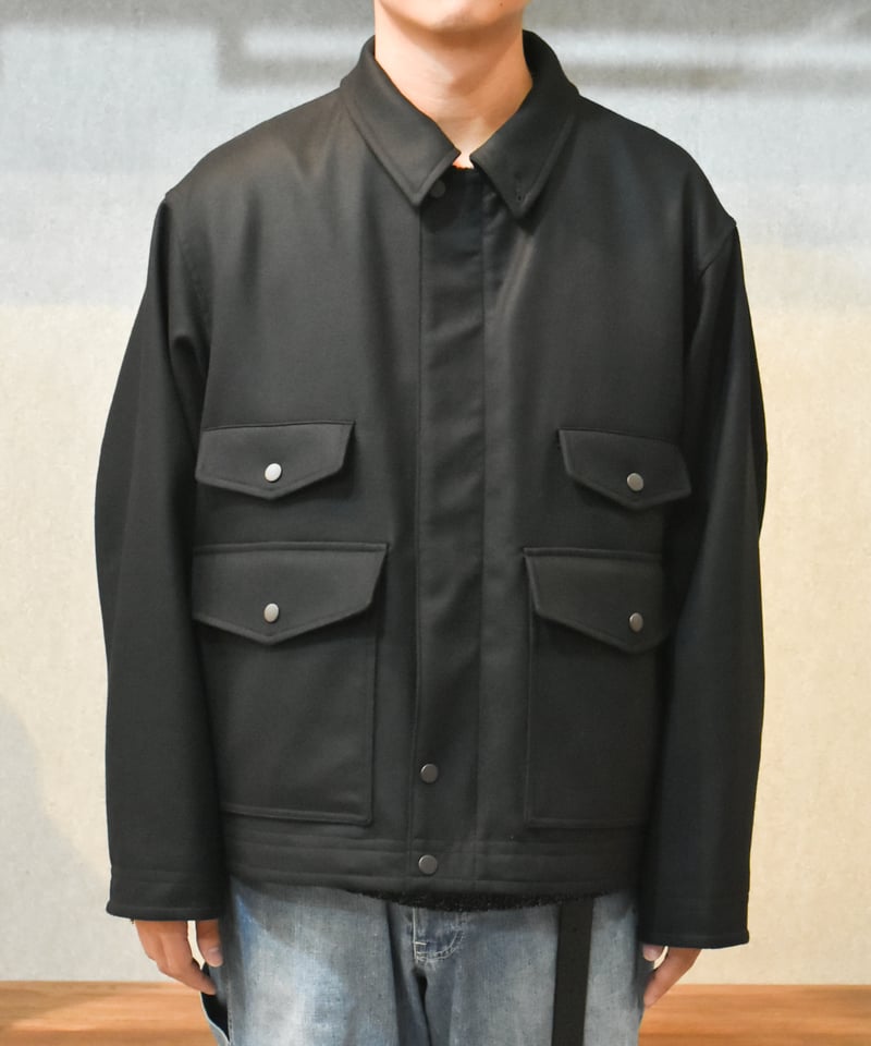 LAST1】ULTERIOR SUPER FINE LIGHT MELTON SHORT