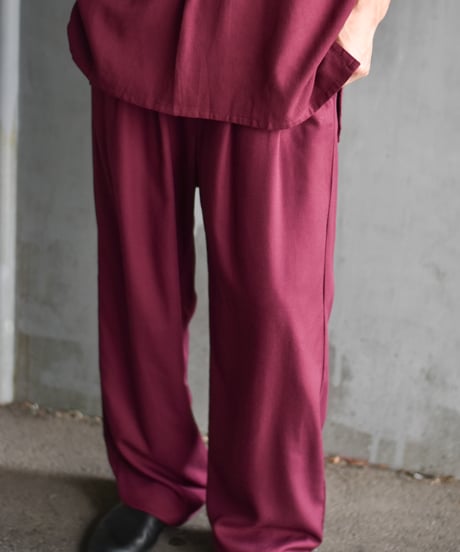 【LAST1】saby BAMBOO AMUZEN EASY TROUSER