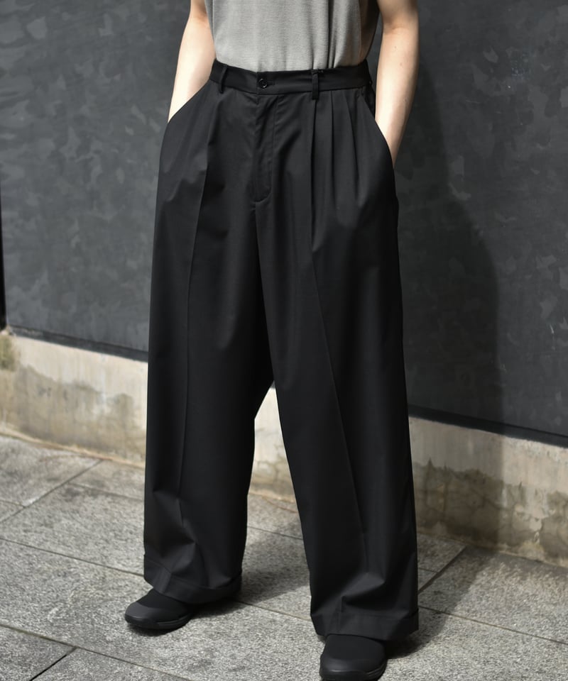 F.U.L.L EASY SLACKS | 45do｜ULTERIOR・refomed・Gor